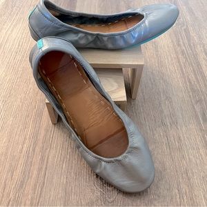 Tieks in Metallic Silver
